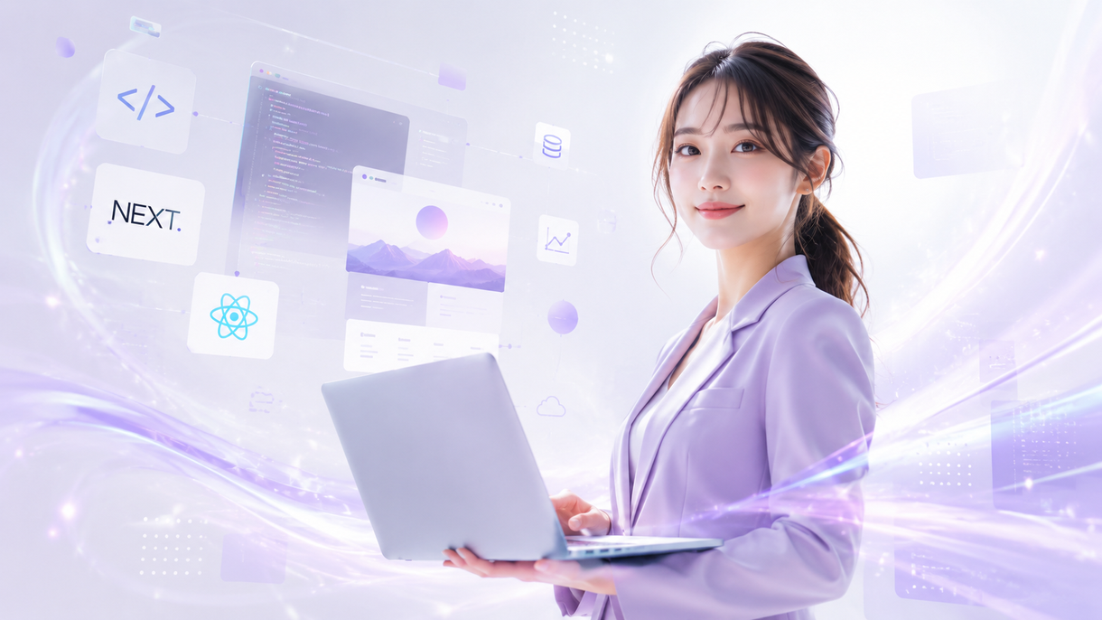React/Next.js専門!シニアエンジニアがWeb開発をE2Eで対応 — service thumbnail